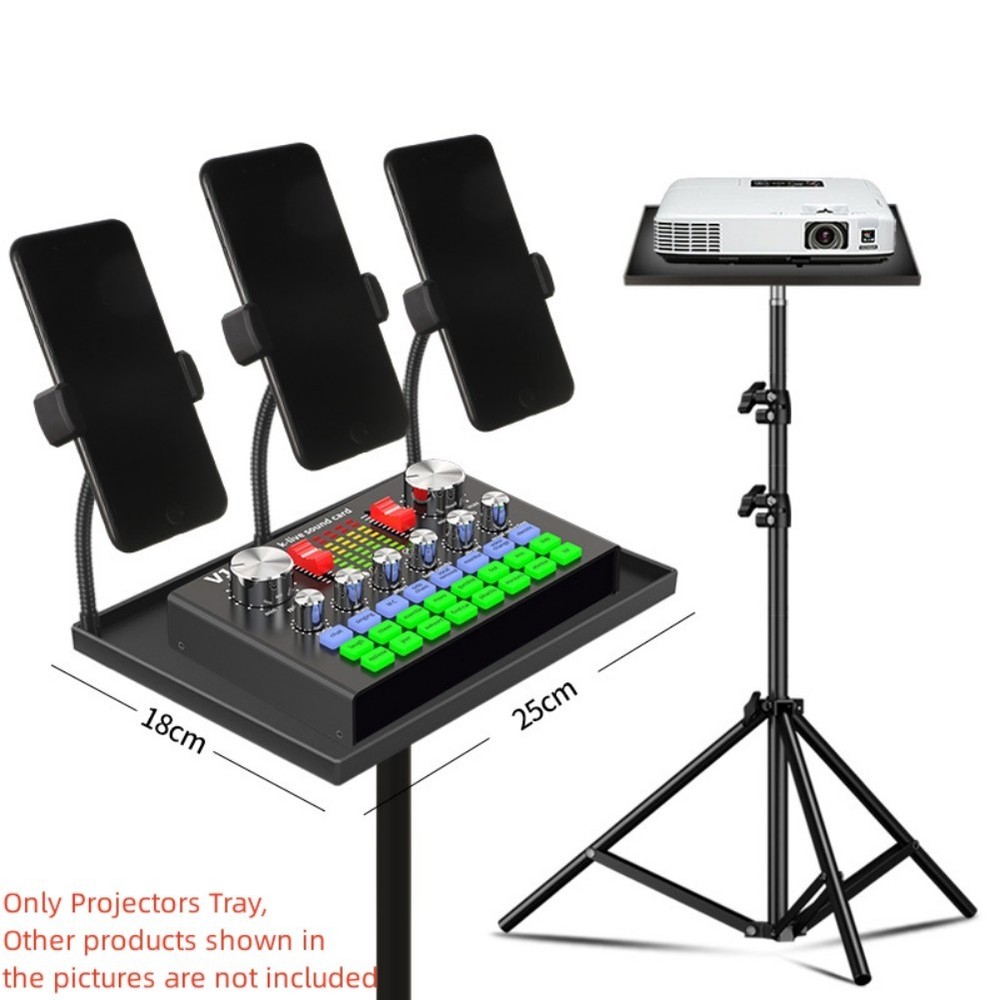Practical Tray for Projectors for Presentations and Entertainment