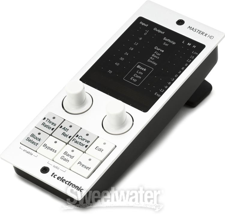 TC Electronic MASTER X HD-DT Multiband Dynamics Processor Plug-in with Dedicated