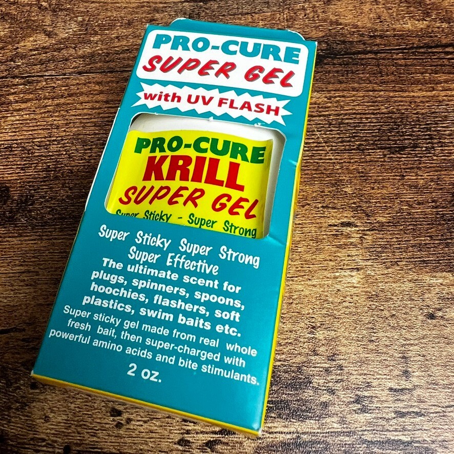 Pro-Cure Krill Super Gel UV Flash 2 Oz NOS