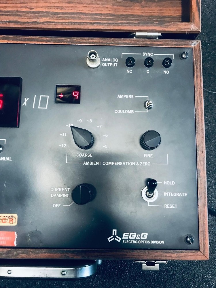 EG&G Radiometer Indicator Unit Model 580-13