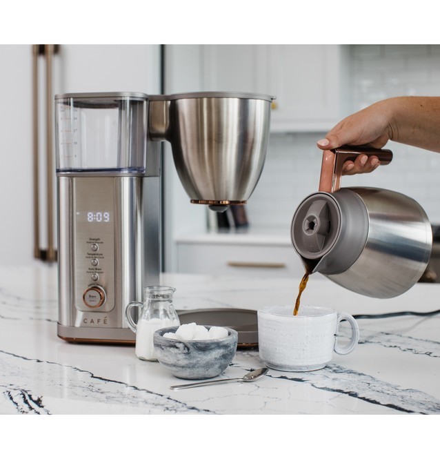 Café Smart Drip 10-Cup Coffee Maker w/ Wifi - C7CDAAS2PS3