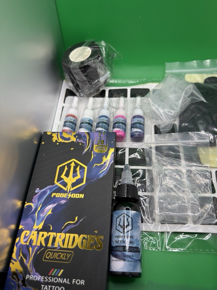 Poseidon wireless Tattoo Machine Kit