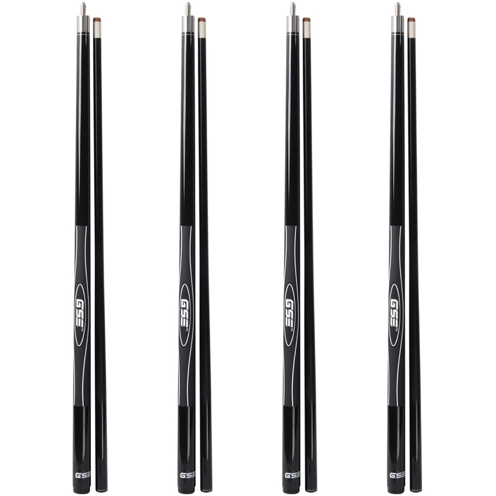 Elegantly Designed 58" Billiard Cues - Professional Quality, 4 Weight Options