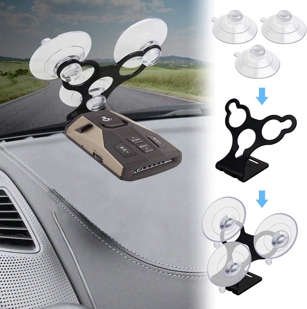Windshield Suction Cup Mount Holder Compatible with Cobra Radar Detectors Cob...