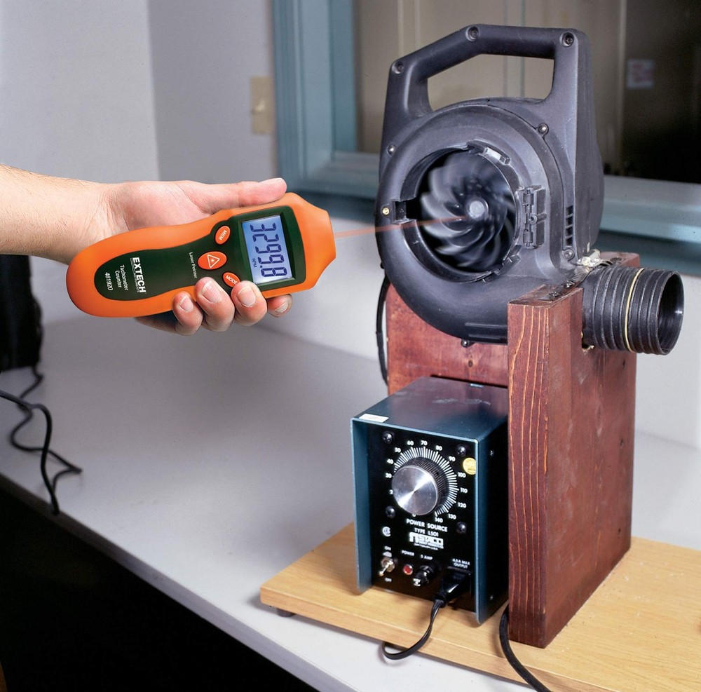 Extech 461920 Mini Laser Photo Tachometer Counter