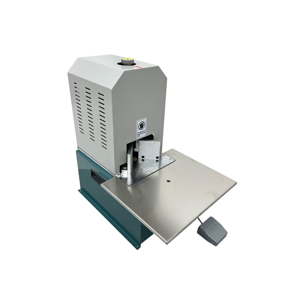 110V Electrical Corner Rounder Foot Control Round CornerCut Machine with 7 Dies