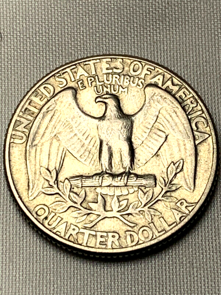 1965 quarter p mint mark error
