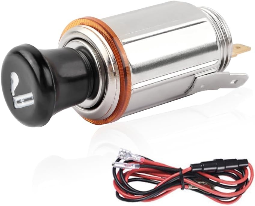 Cigarette Lighter Socket with Fuse