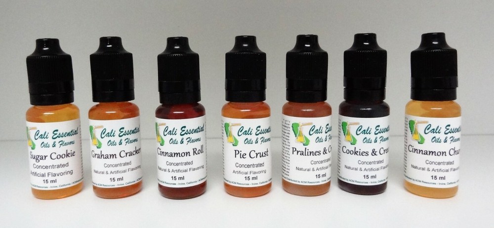 Cali Essential Oils & Flavors - See Assortment 15 ml