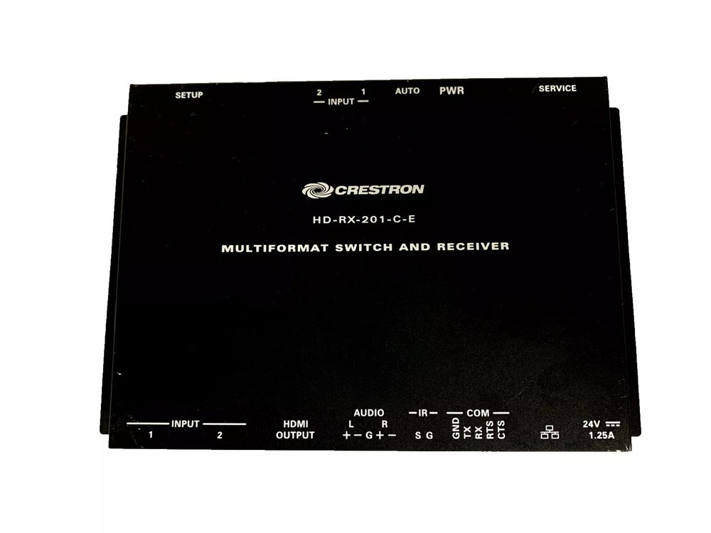 Crestron HD-RX-201-C-E HDMI Multiformat Switch & Receiver HDMI