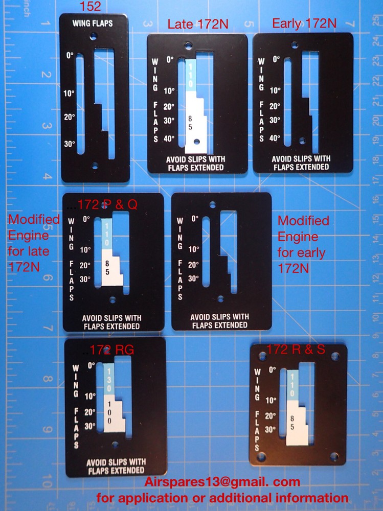 2460003-2 Flap Indicator Cover for 172RG