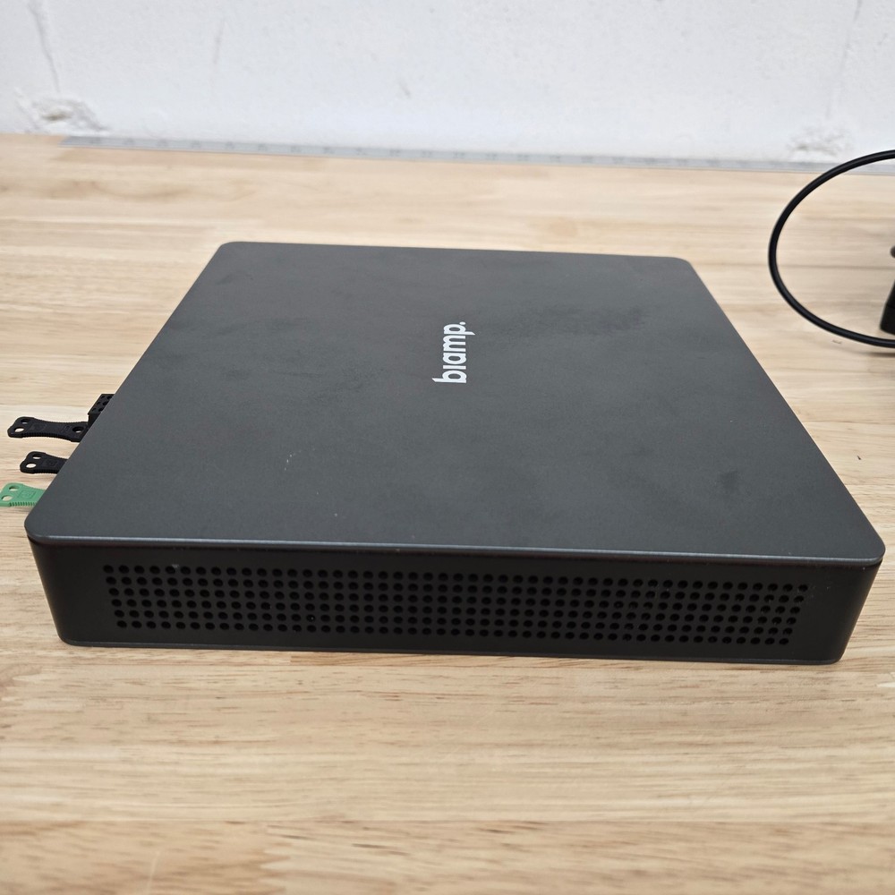 Biamp TesiraFORTE X 400 Meeting Room DSP Multi-Effects Processor + Adapter