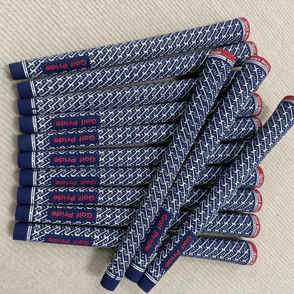 13-Piece Set Golf Pride Z-Grip Red Lightning Pattern Golf Grip Medium From US