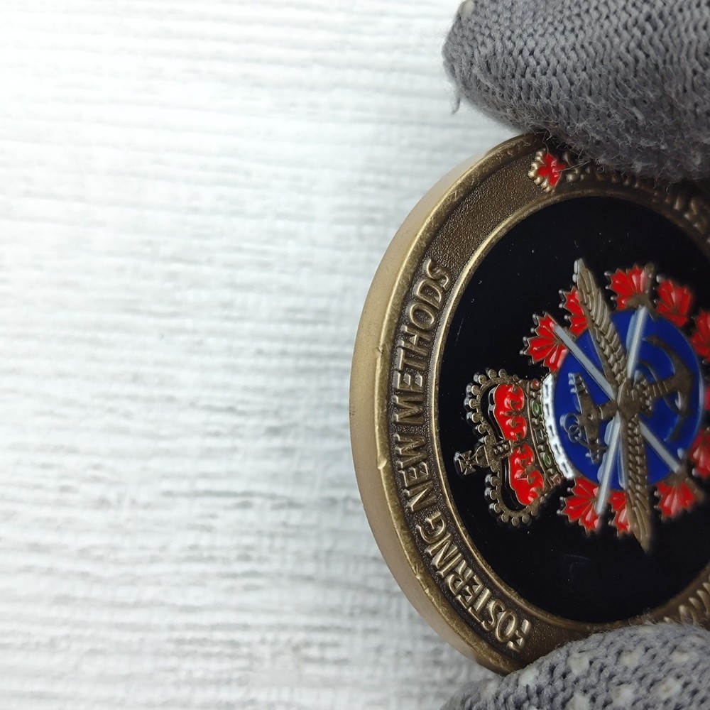 Canadian Forces Training Development Centre Fostering New Methods Challenge Coin