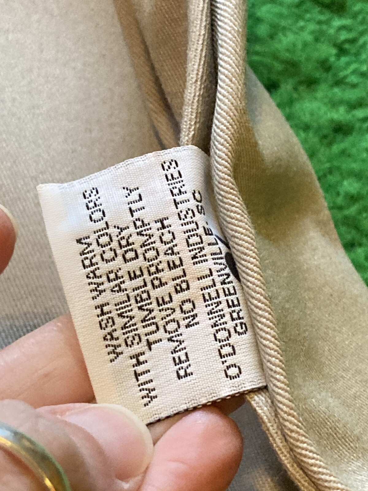 Snoozer USA Made X-Large Dog Bed Replacement Cover Tan 31x38”