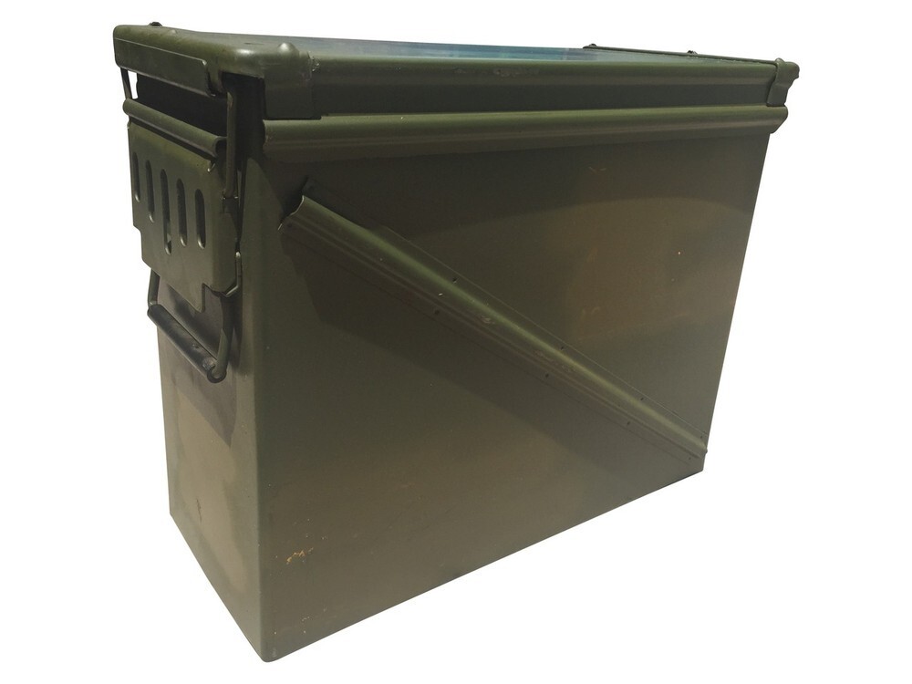 Ammo Cans Combo Grade 1 - 7 Pack (2) Fat 50 Cal (2) 30 Cal, (2) 50 Cal, (1) 548