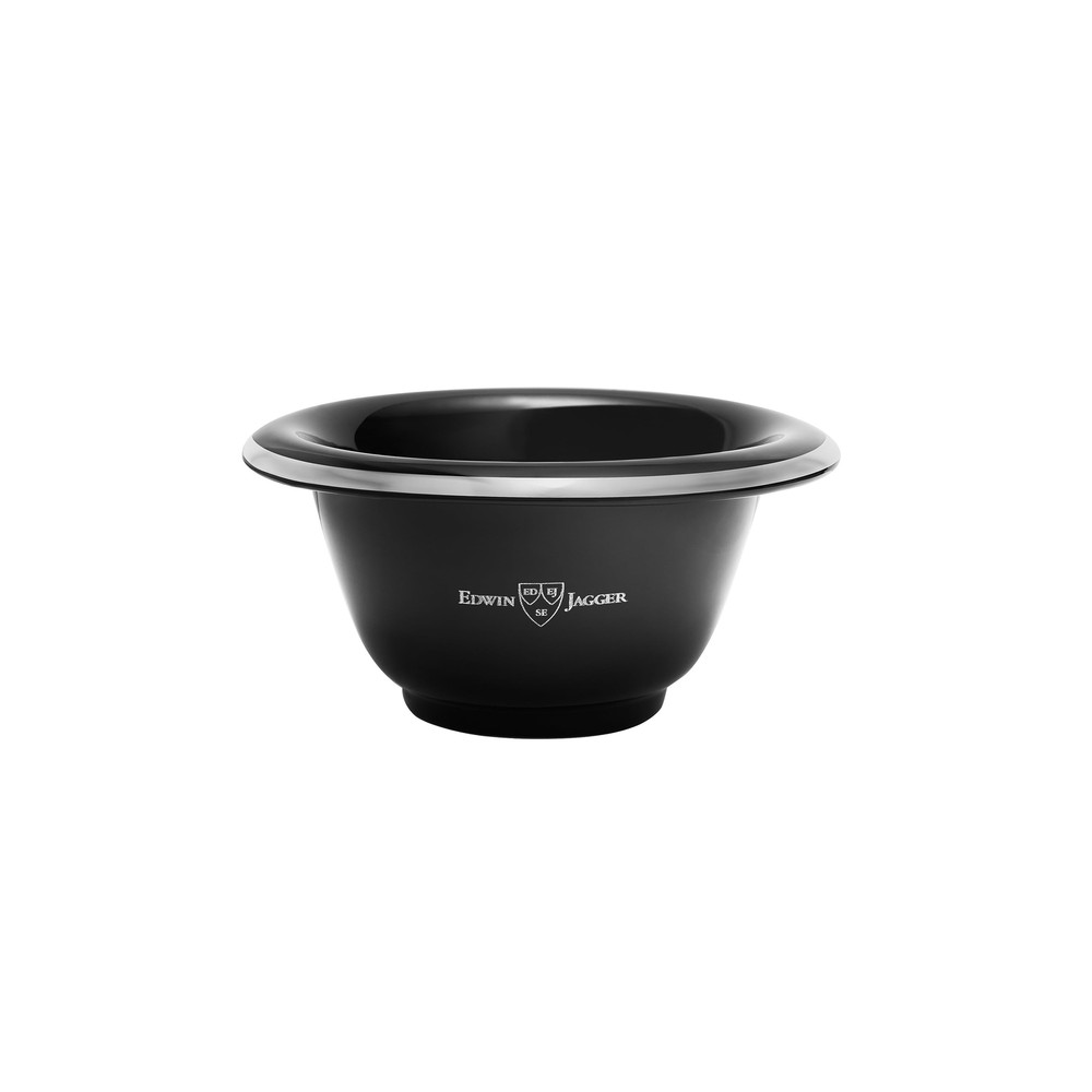 Edwin Jagger Porcelain Black Shaving Bowl