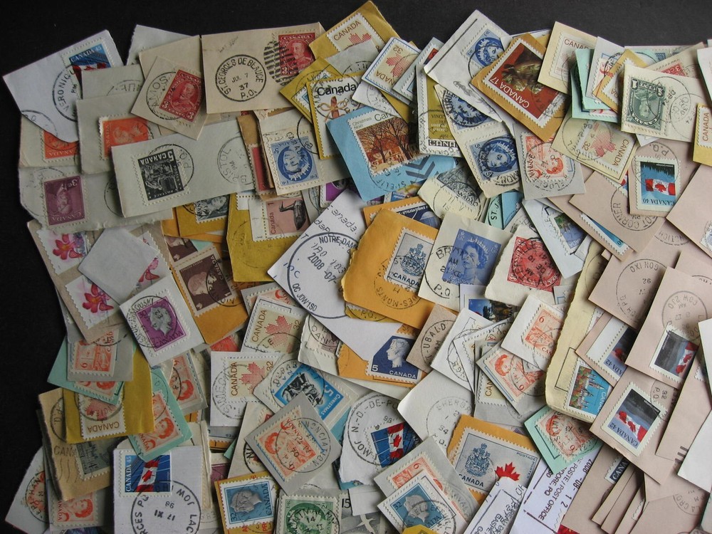 Canada 300 QC Quebec cancels mixture (duplicates, mixed condition)