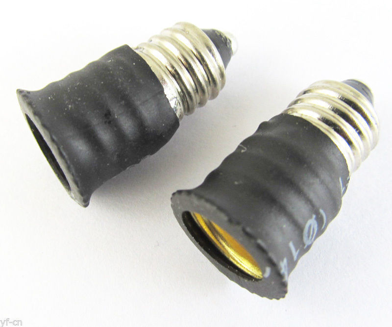 E11 To US E12 Candelabra Base Socket LED Light Bulb Lamp Adapter Converter Hold
