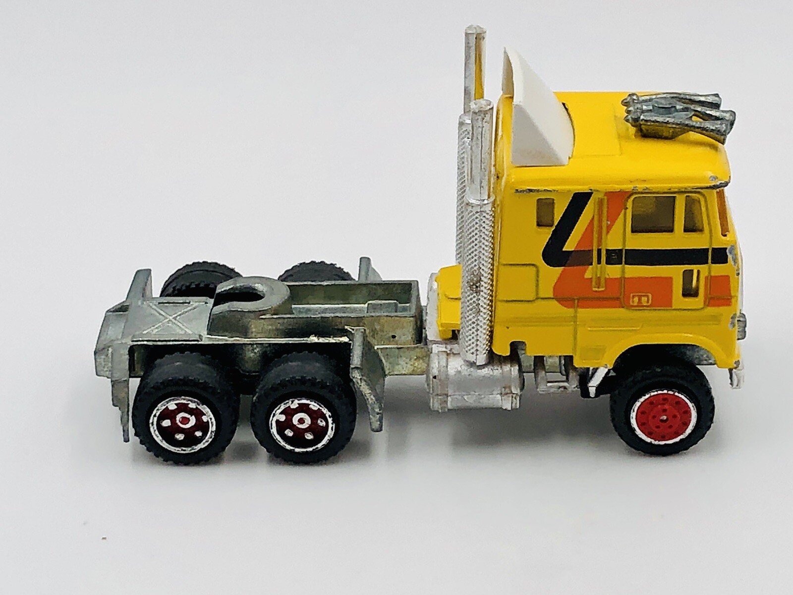 Vintage Majorette Ford CLT 9000 Semi Truck No Trailer - Made In France