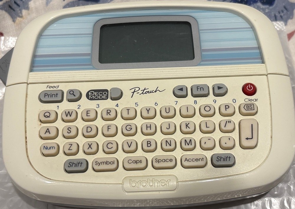 BROTHER P-TOUCH Thermal Label Maker Printer Model PT-90 Not Working