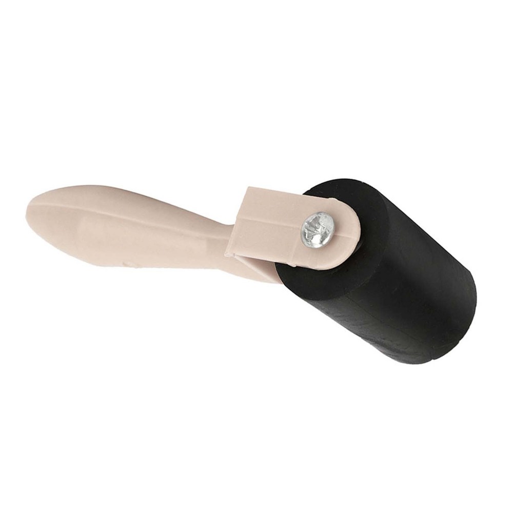 Primary Color Plastic Handle Printmaking Brayer Ink Rubber Roller Art Tool