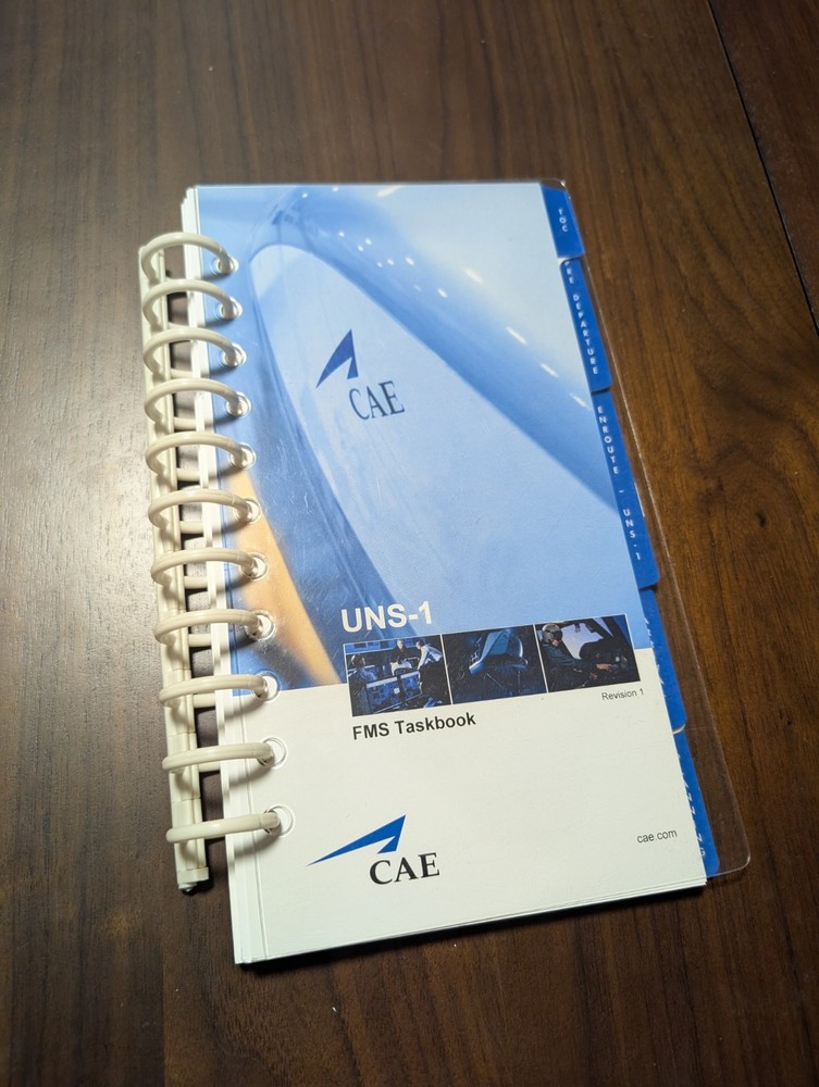 CAE UNS-1 FMS Taskbook