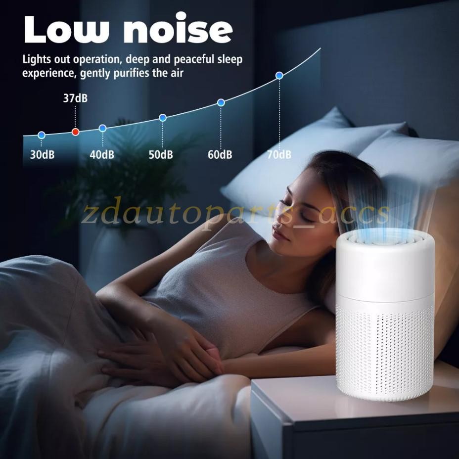 Home HEPA Air Purifier Large Room Air Cleaner for Allergies Smoke Mold Odor Dust