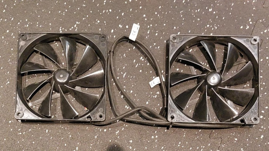 (2) Thermaltake TT-1425 Case Fans