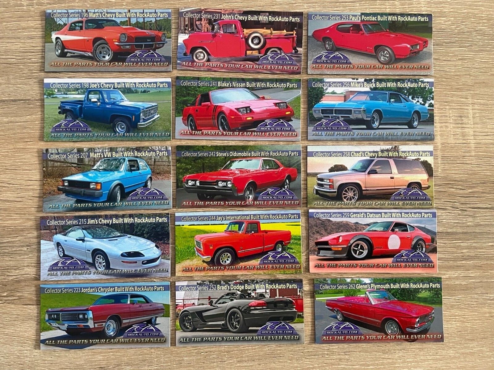 Aimant Rock Auto magnet collector series U-Pick List