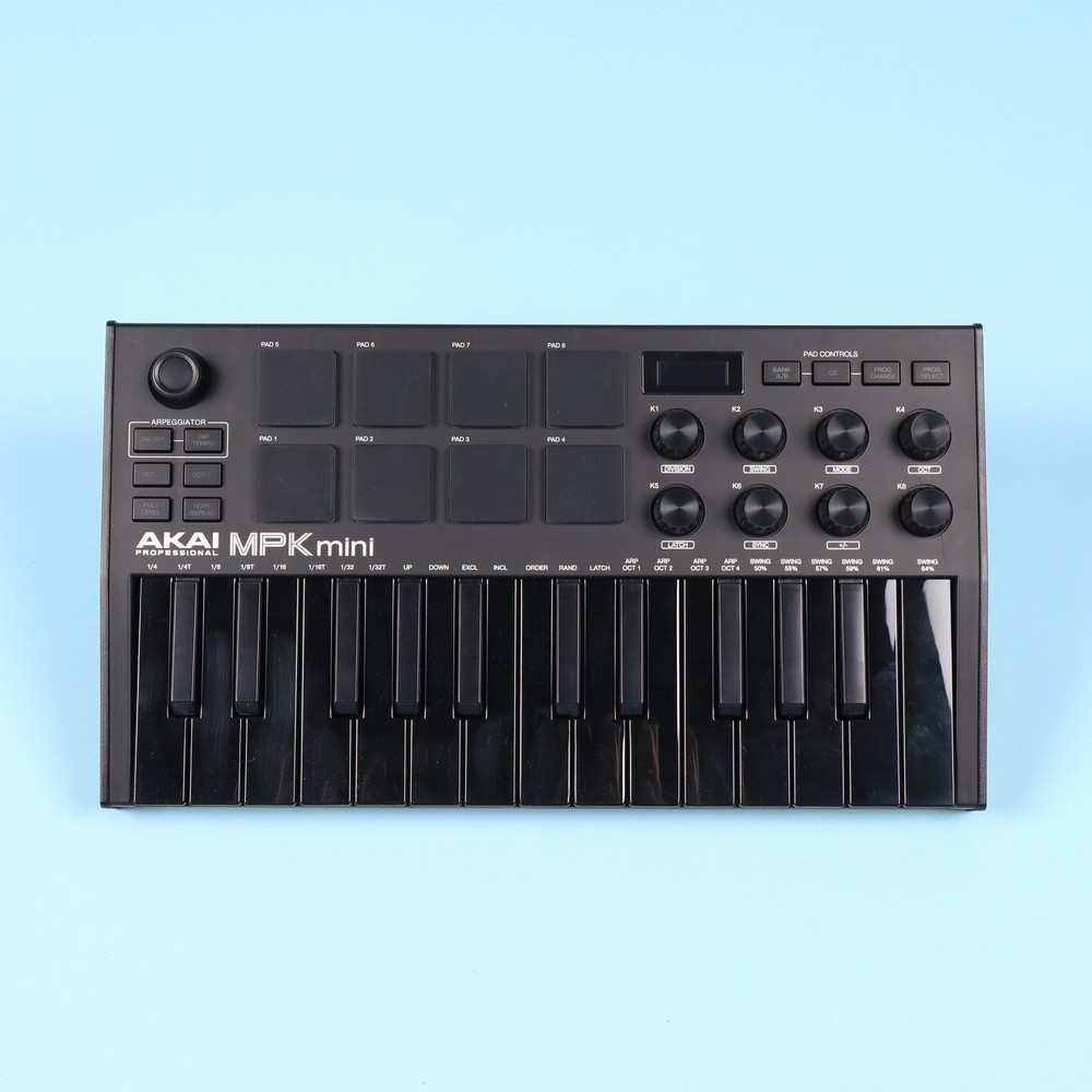Akai MPK Mini 25 Keys Keyboard Controller - Black Edition