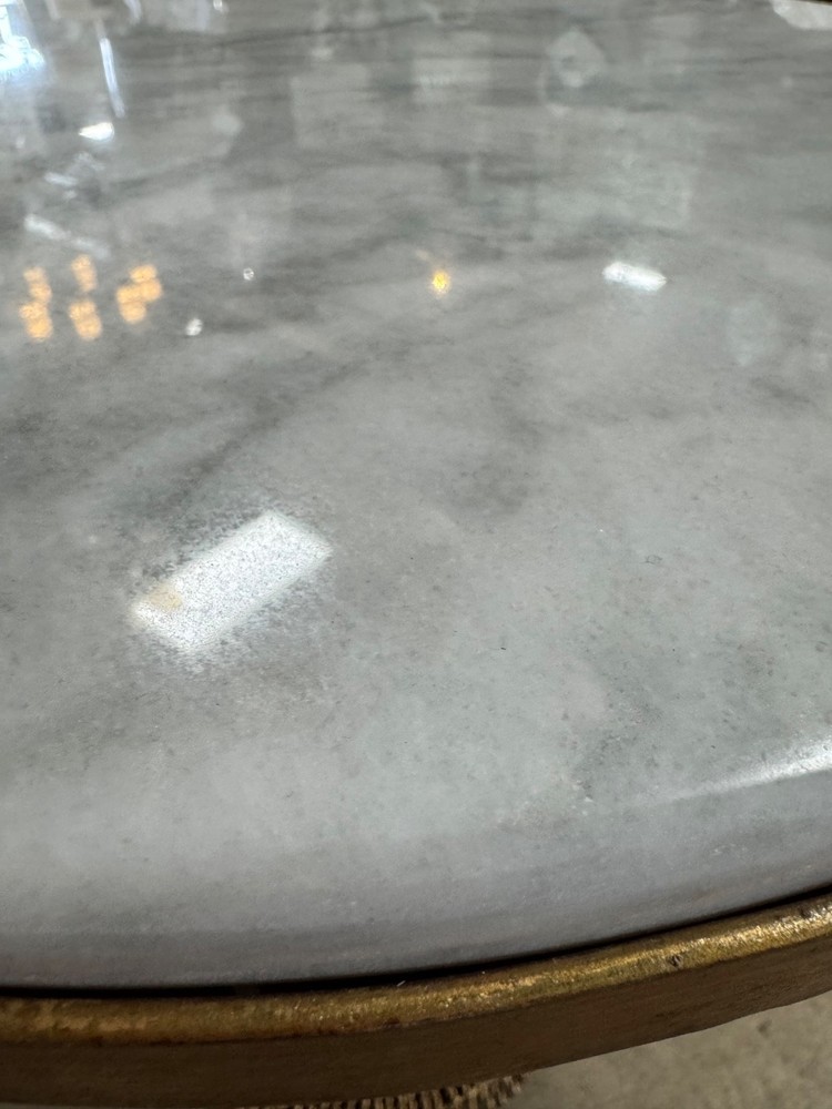 Kay Marble Tassel Table