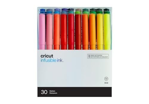 Infusible Ink Markers 1.0 Sampler (30 ct) for Sublimation & HTV Projects - Compa