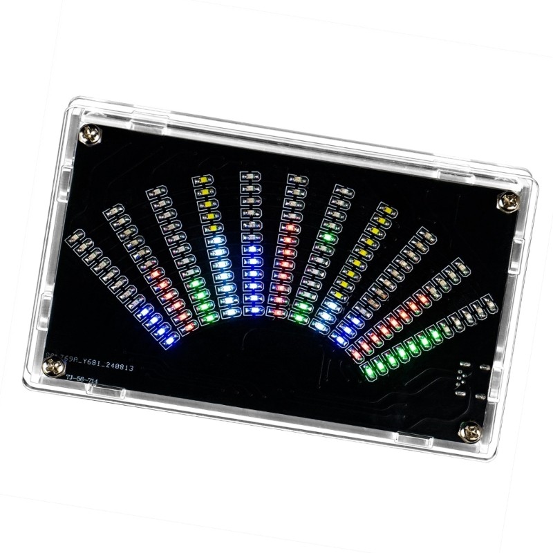 Interactive Sound Spectrum Analyzers Kit With Adjustable Parameters And Detailed