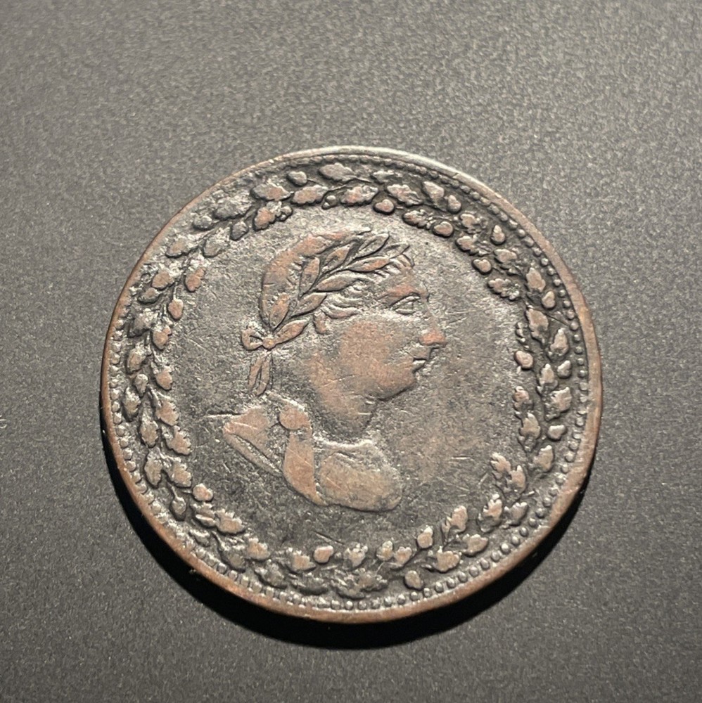 1812 Half Penny Token Lower Canada Quebec Lot 1C