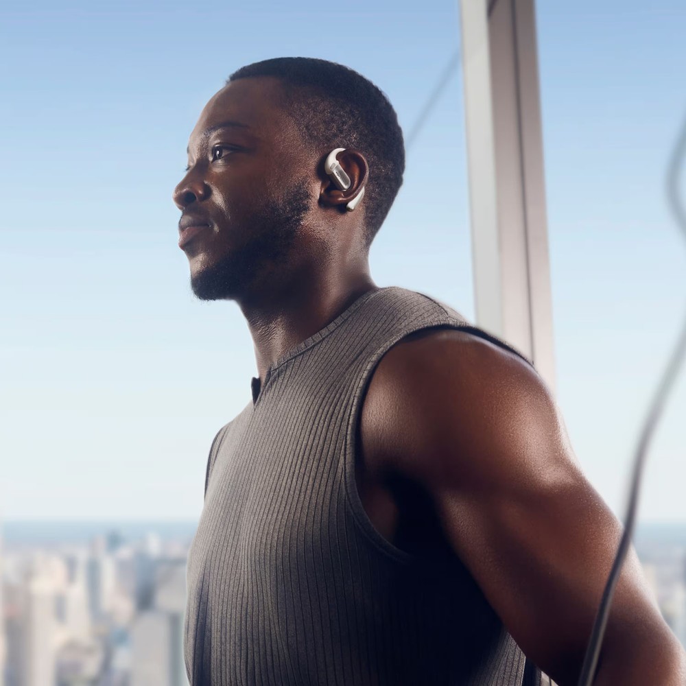 Shokz - OpenFit Pro Open-Ear True Wireless Bluetooth Active Noise Reduction E...