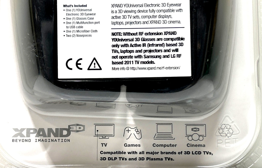 XPAND YOUniversal 3D Glasses NEW - size medium