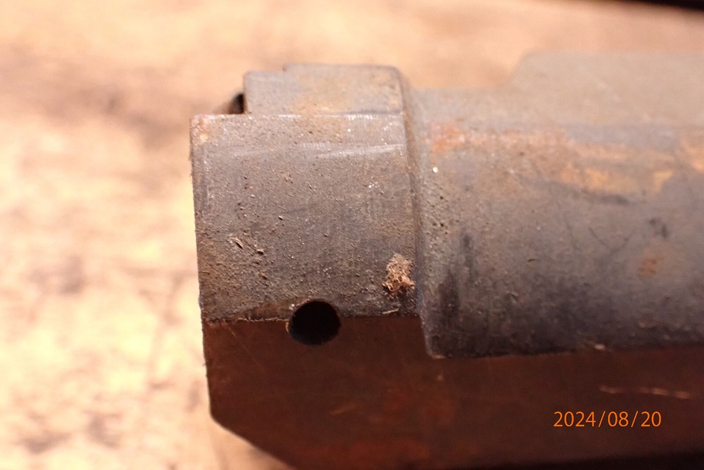 LARGE KENNAMETAL CARBIDE INSERT BORING BAR METAL LATHE TOOLING MISSING INSERT