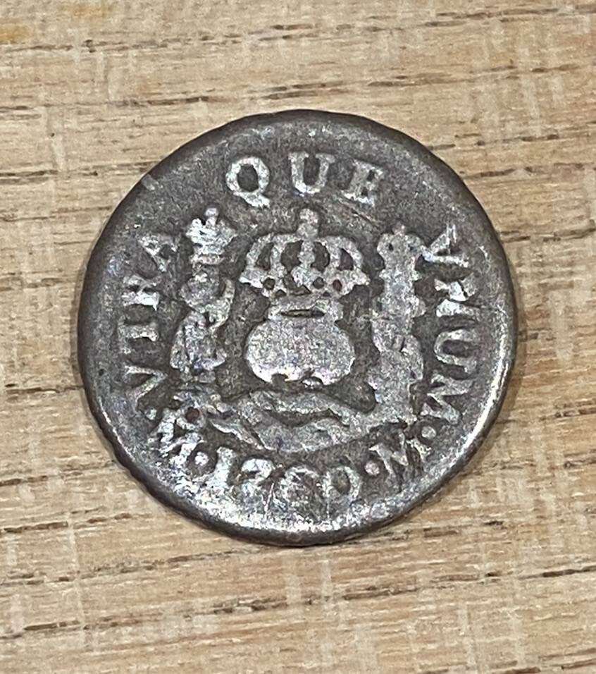 Half Real, Silver, Mexico 1760