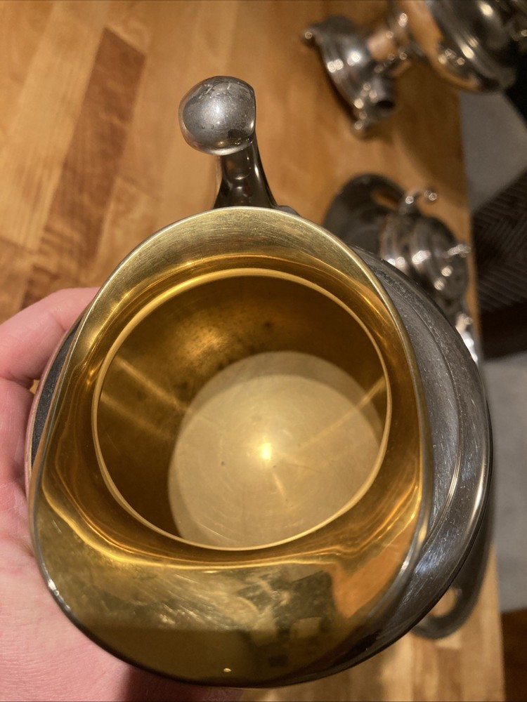 1924 Universal E9239 Coffee Percolator Set - 5pc Aladdin Urn - Mint Glass/Tray