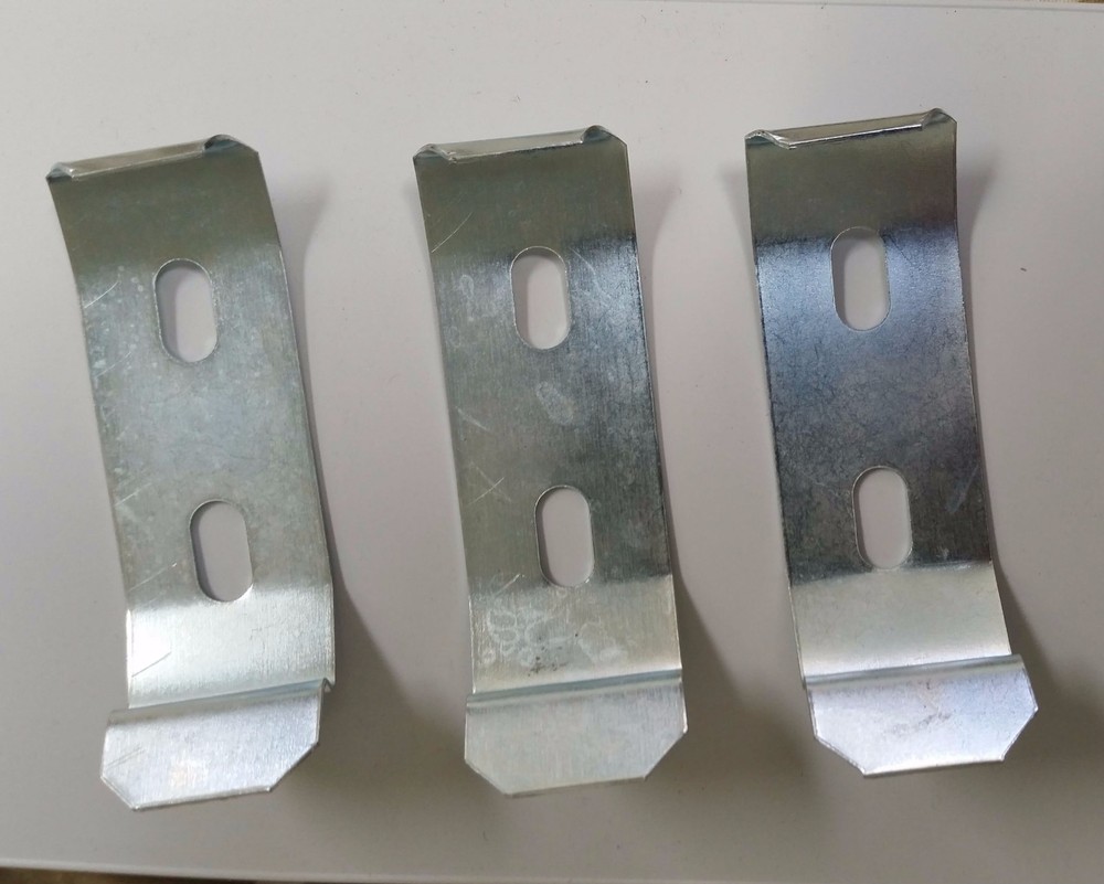 Vertical Blind Ceiling Mount Bracket Clip 3 Pack for 2 Inch Wide Headrails