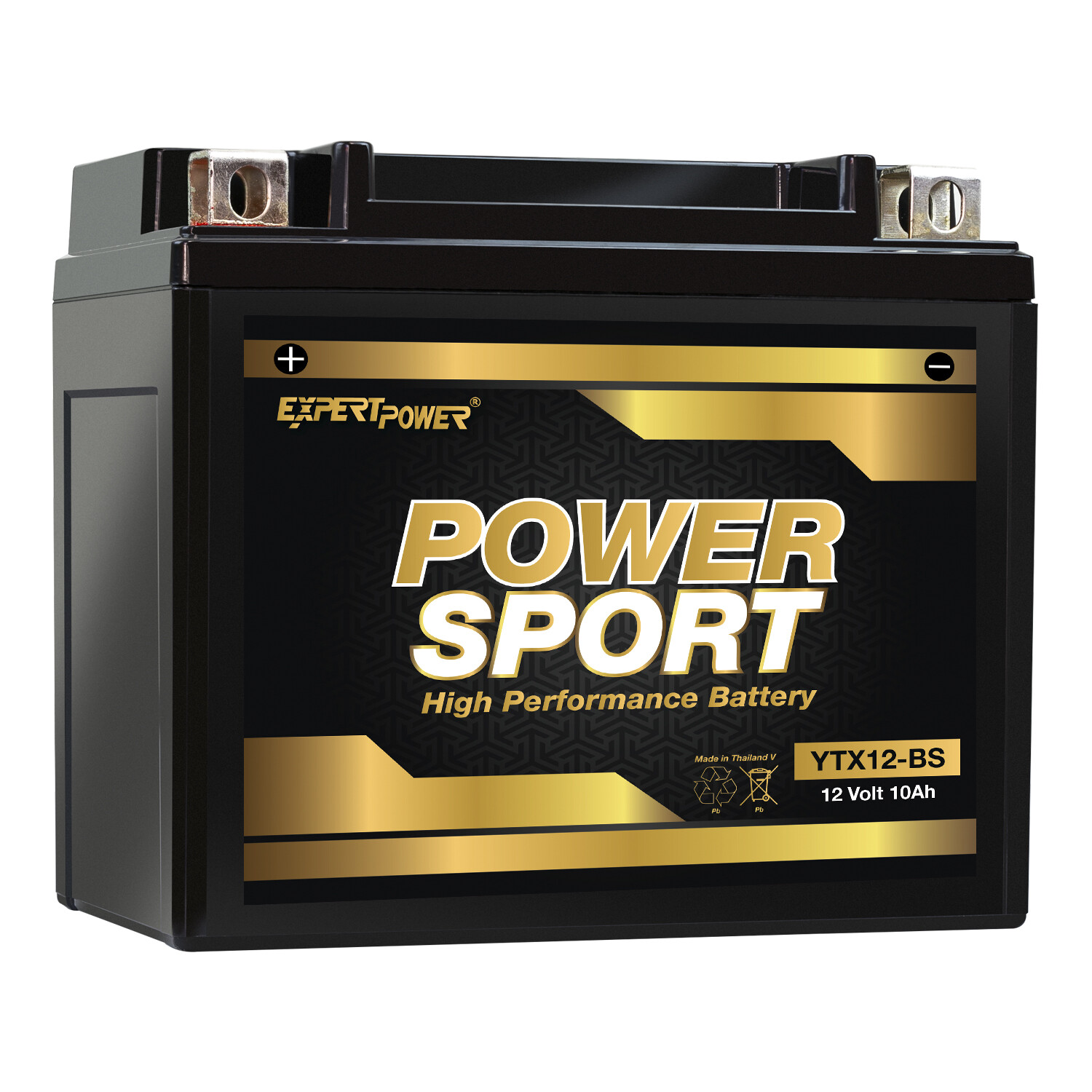 YTX12-BS 12V 12AH Battery Replacement for Honda TRX350 Rancher 00-06