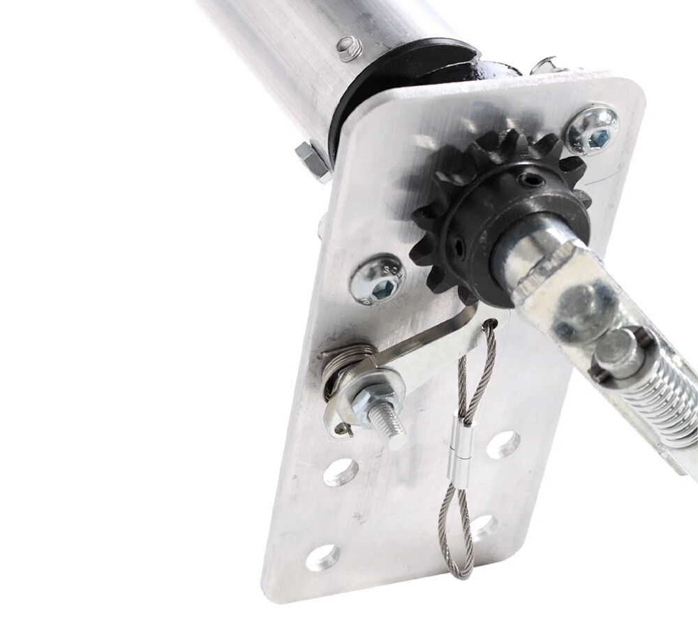 Dump Truck & Trailer Tarp Kit with 8' x 16' PVC Double Pocket Mesh Tarp