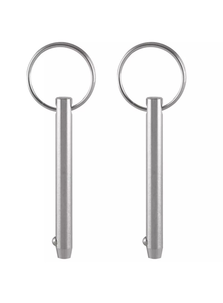 2 Pack Quick Release Pins, Diameter 5/16”(8mm), Usable Length 2-1/2”