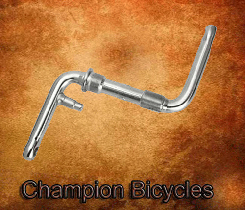 ORIGINAL! ONE/PIECE CRANK 4 (102MM) CHROME.