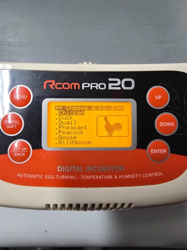 R-Com 20 PRO Digital Incubator