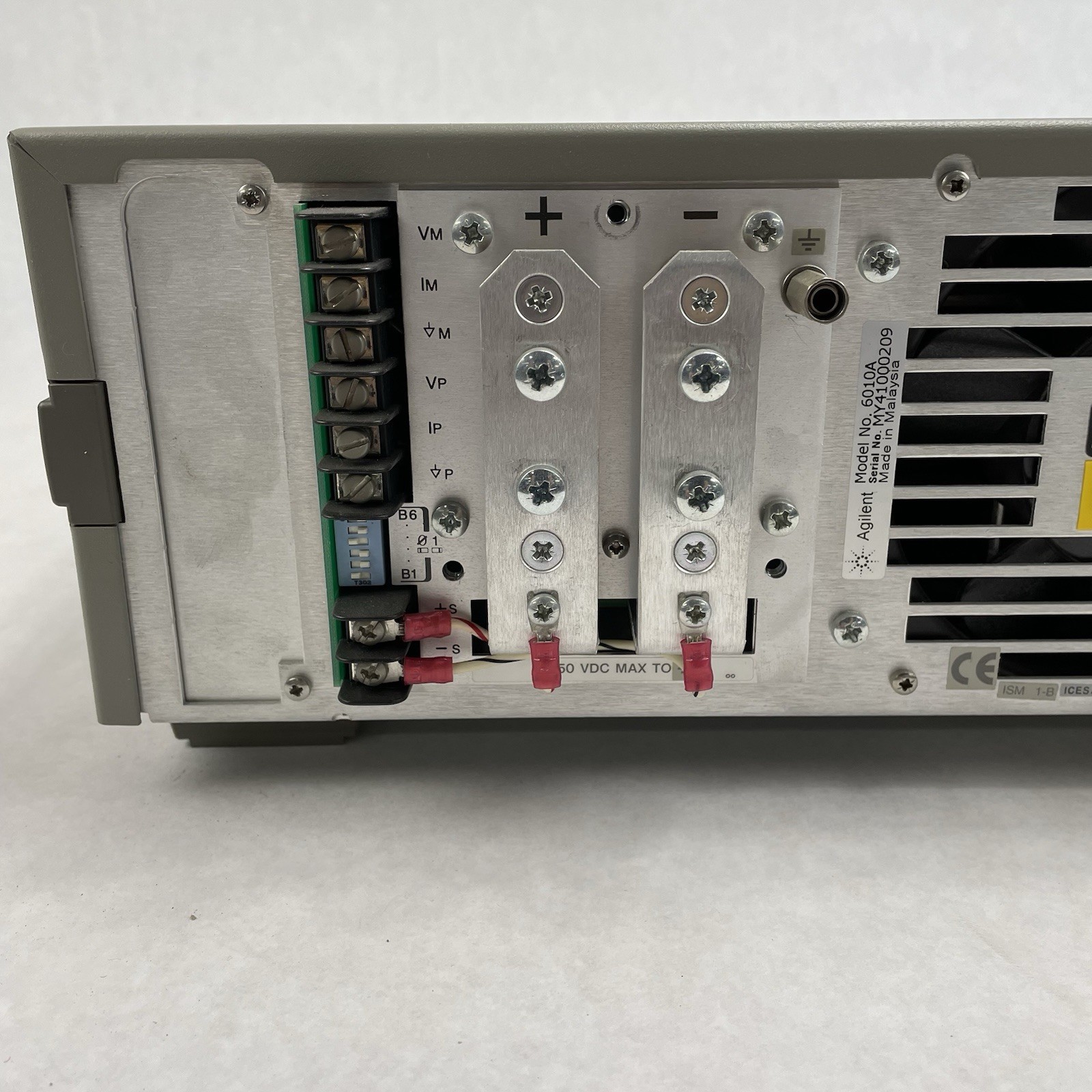 HP Agilent 6010A DC Power Supply 0-20V/0-120A 1000W Untested