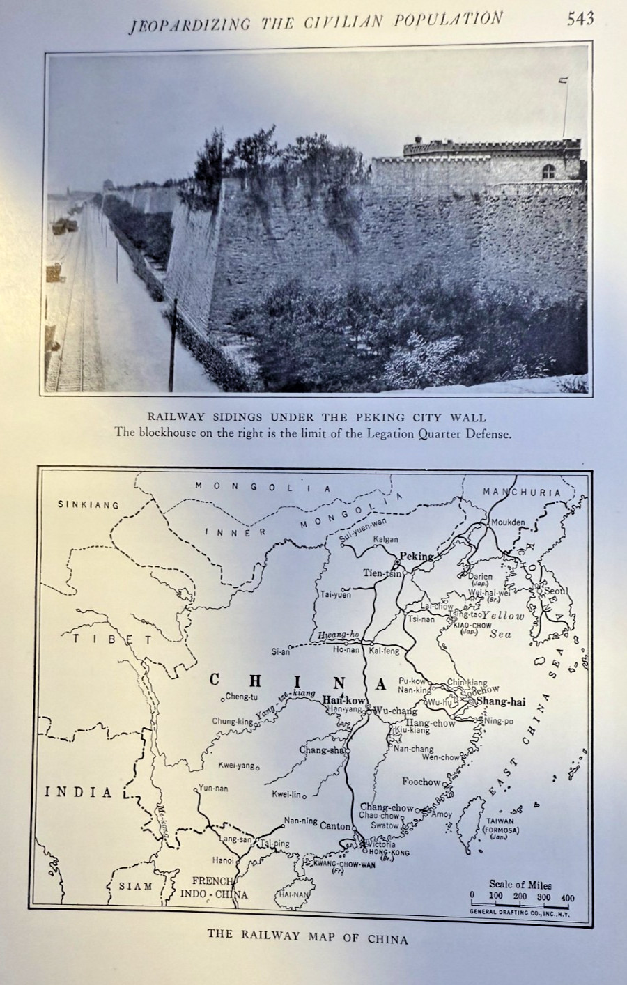 1916 Chinese Railway System illustrated