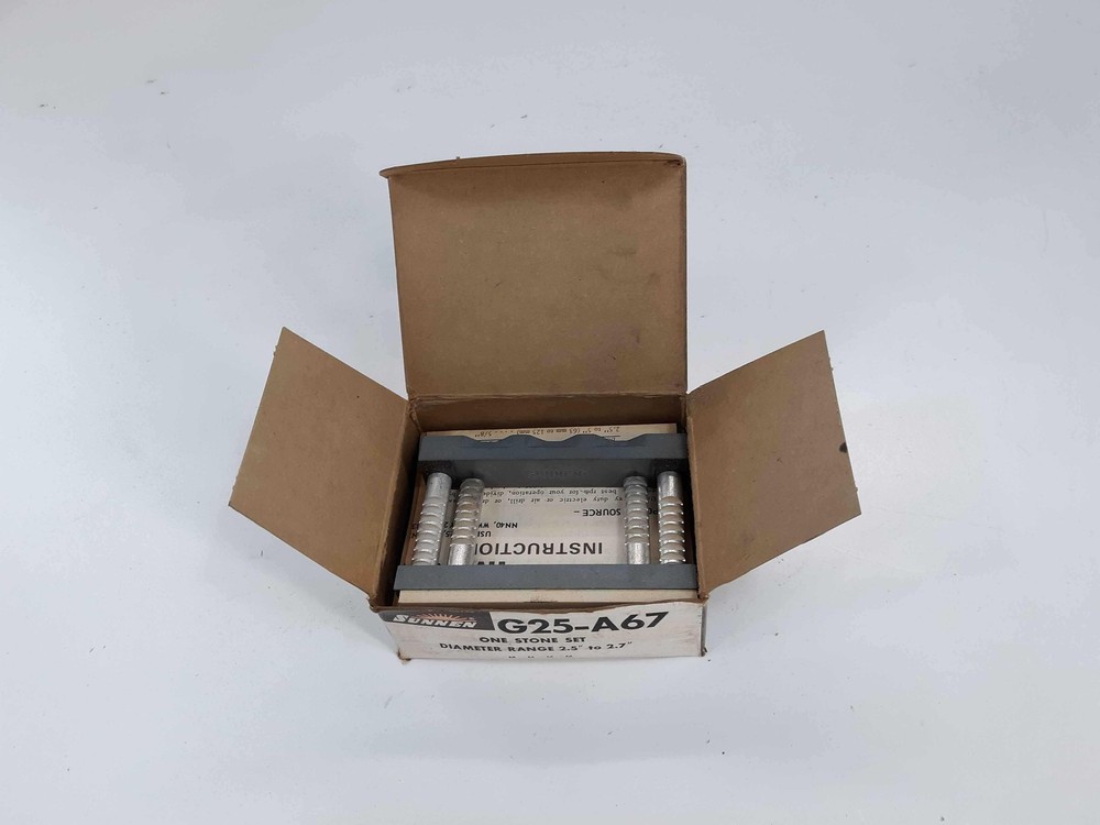 Sunnen G25-A67 One Stone Set Diameter Range 2.5" To 2.7"