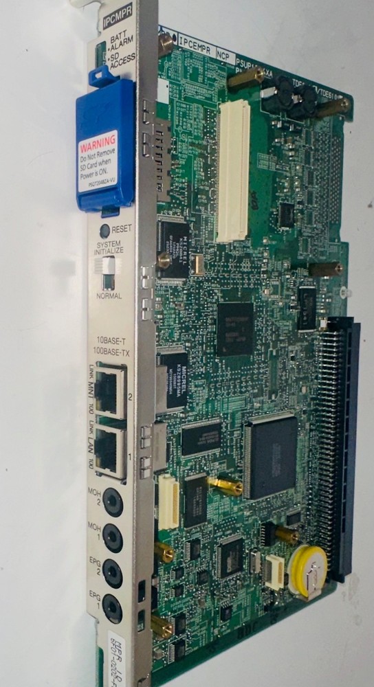 Panasonic KX-TDE0101 IPCMPR Main Processor Card w/ SD Card